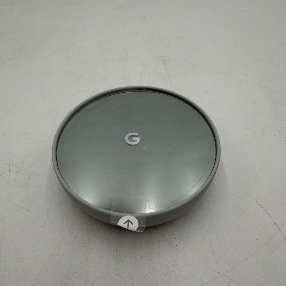 Google Nest G4CVZ Programmable Wi-Fi Thermostat Fog Gray Tested No Back Cover